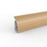 Döllken MD63 1436 alumetallic 2,5mt Deckprofil System-Sockelleiste (436A)